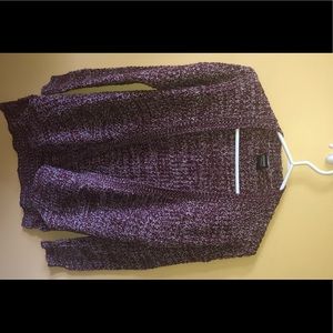 Burgundy kids cardigan